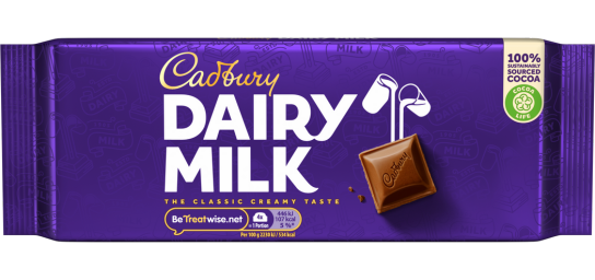 Cadbury Dairy Milk Chocolate Bar *mw