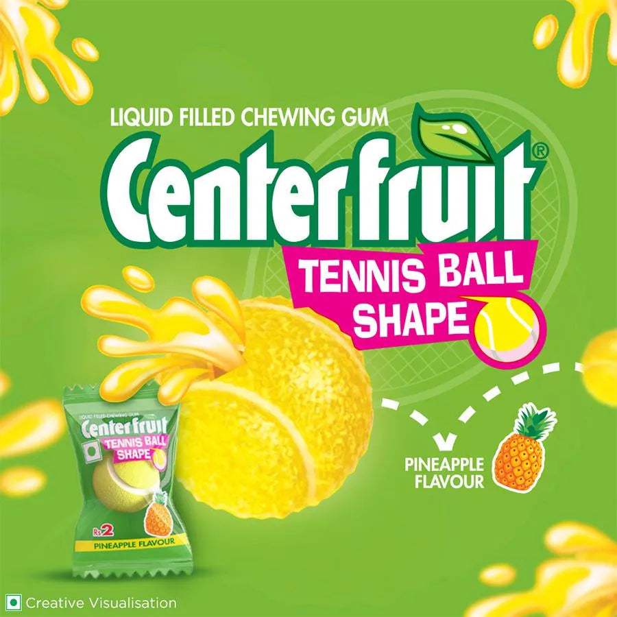 Center Fruit Gum- 20pcs