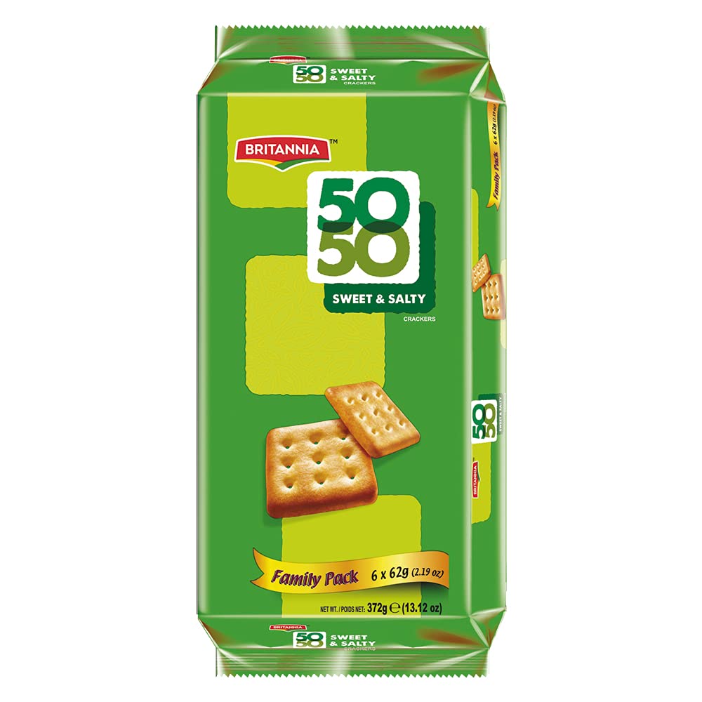 Britannia 50/50 Sweet & Salty Crackers Value Pack *mw