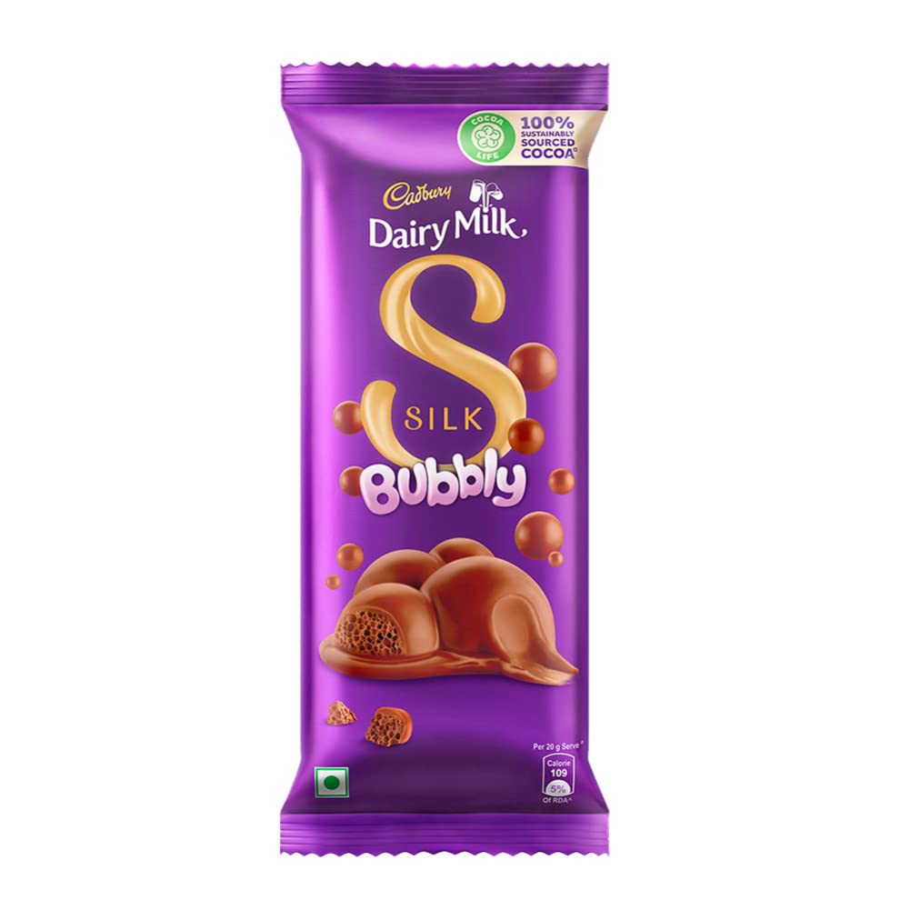 Cadbury Silk Bubbly Chocolate Bar