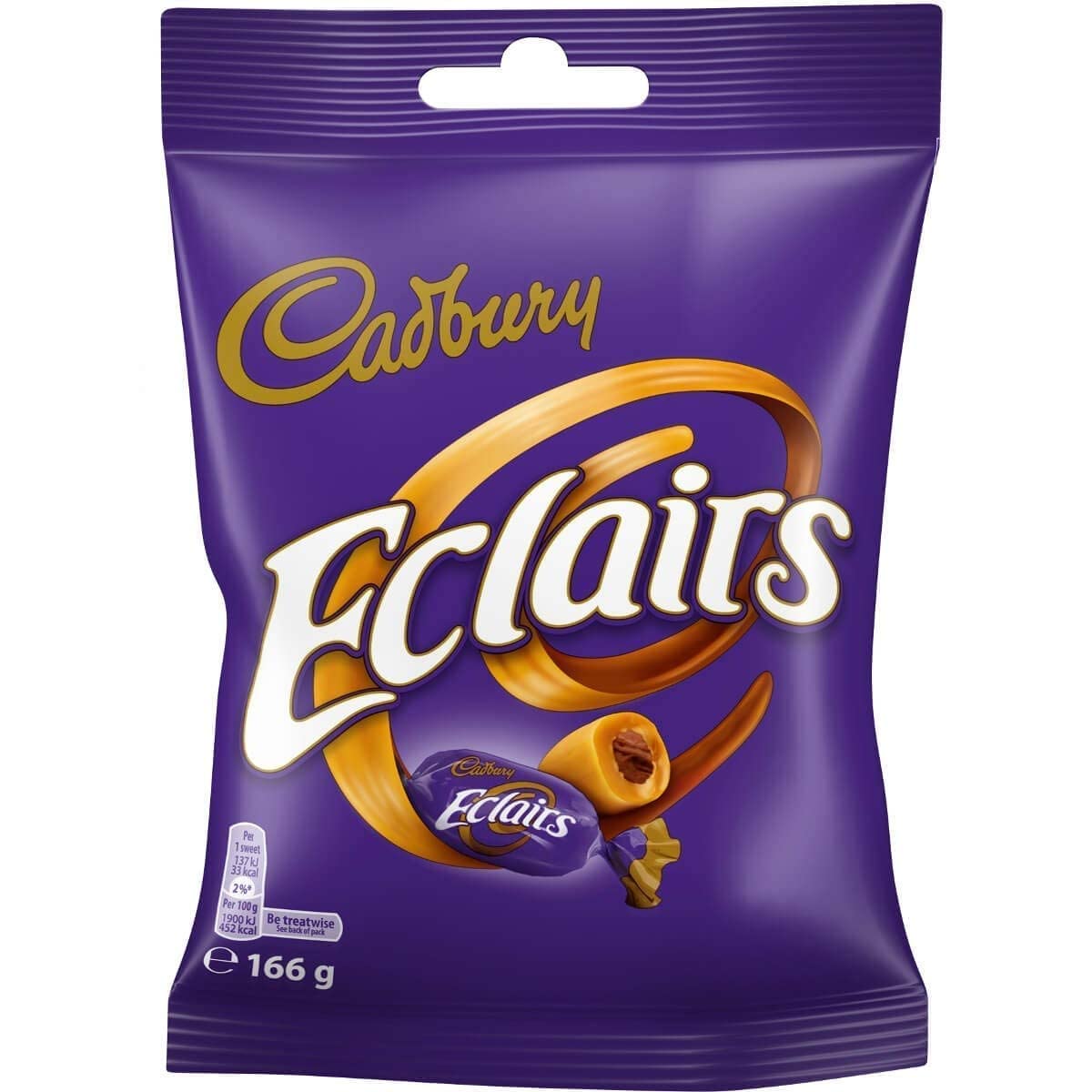 Cadbury Eclairs U.K. Candy- 166g