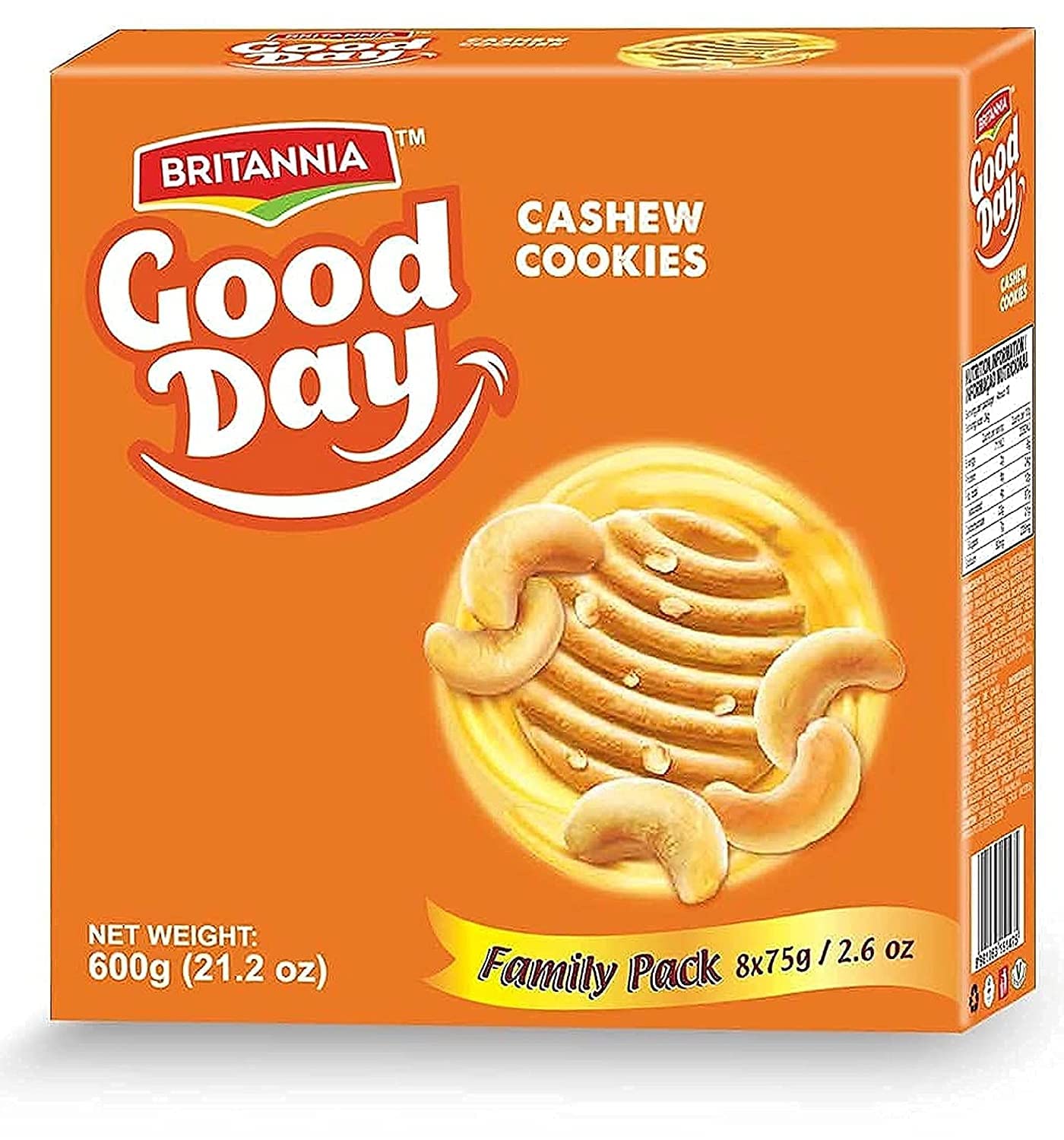 Britannia Good Day Cashew Cookies Value Pack