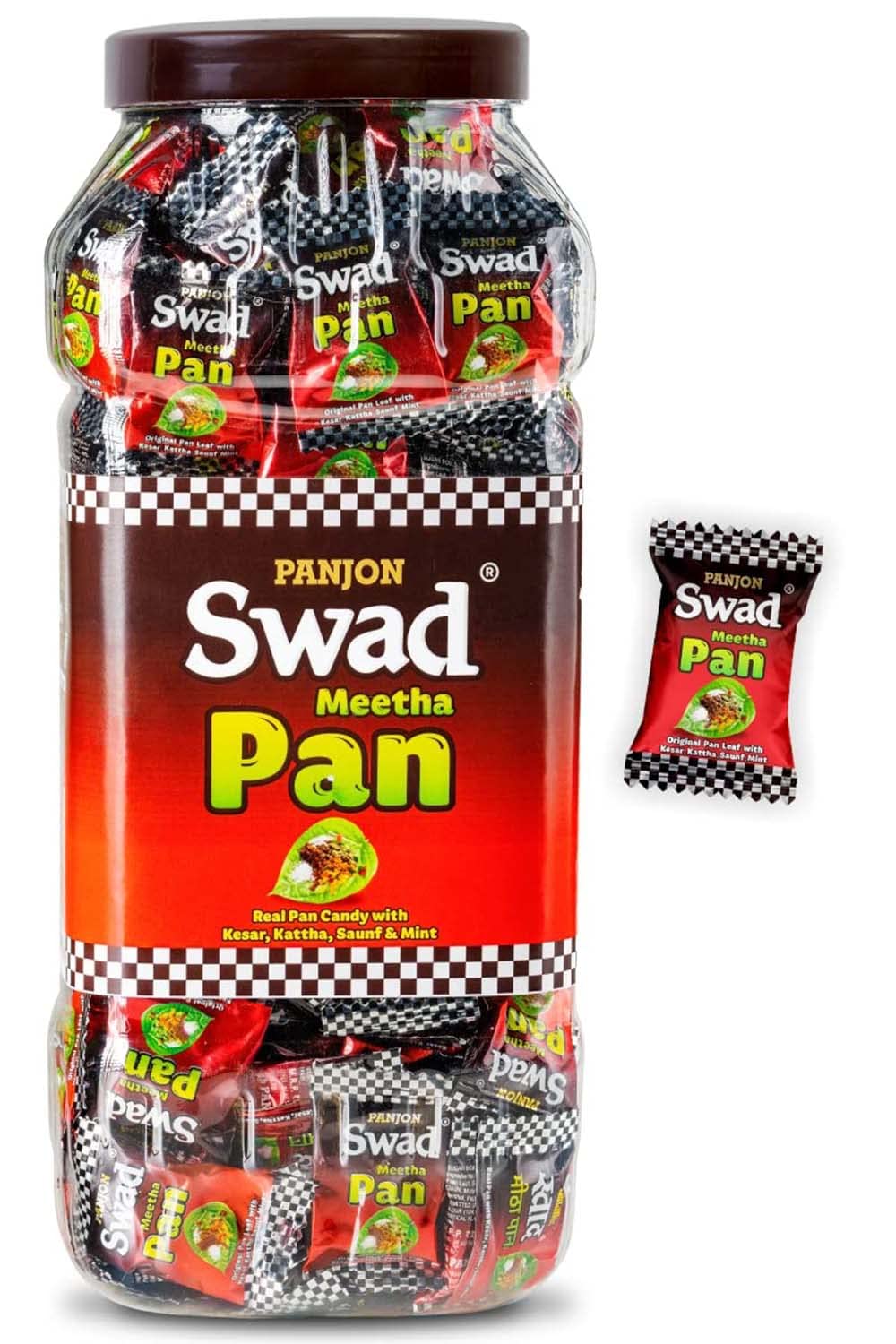 Swad Meetha Pan Candy Jar