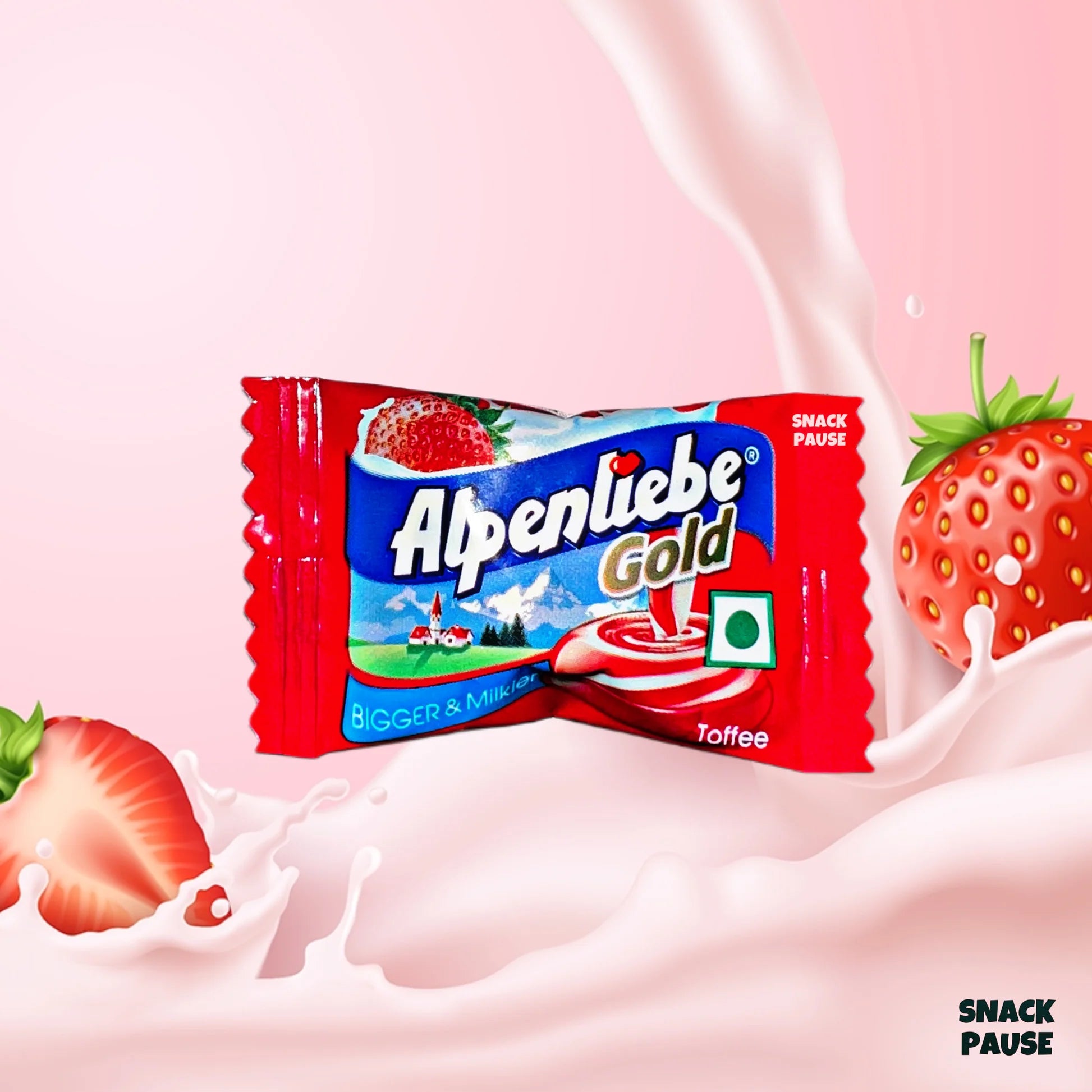 Alpenliebe Strawberry Candy- 20pcs