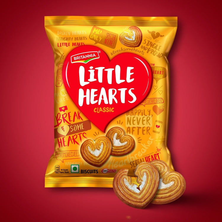 Britannia Little Hearts Biscuits