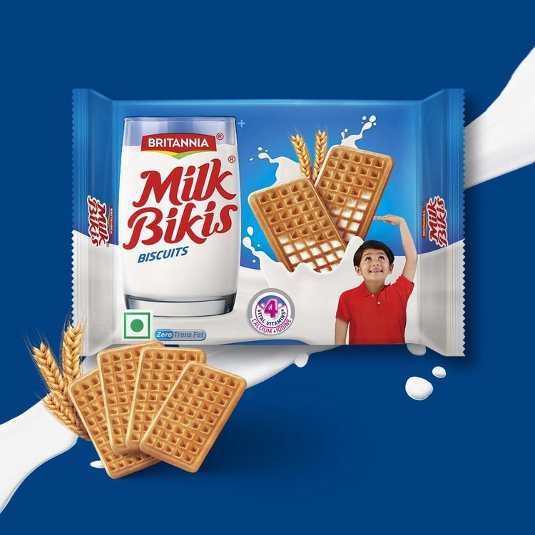 Britannia Milk Bikis Biscuits- 90g