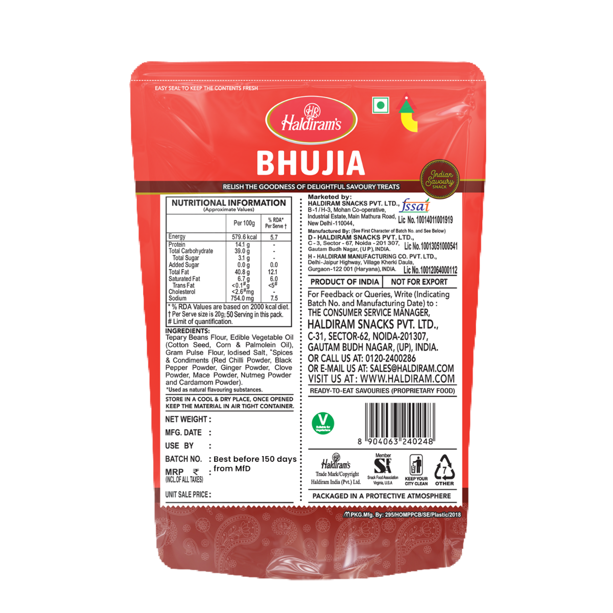 Haldiram's Bhujia- 400g