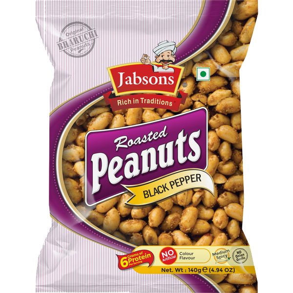 Jabsons Black Pepper Roasted Peanuts