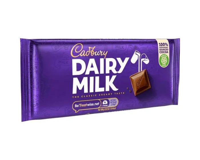 Cadbury Dairy Milk Chocolate Bar