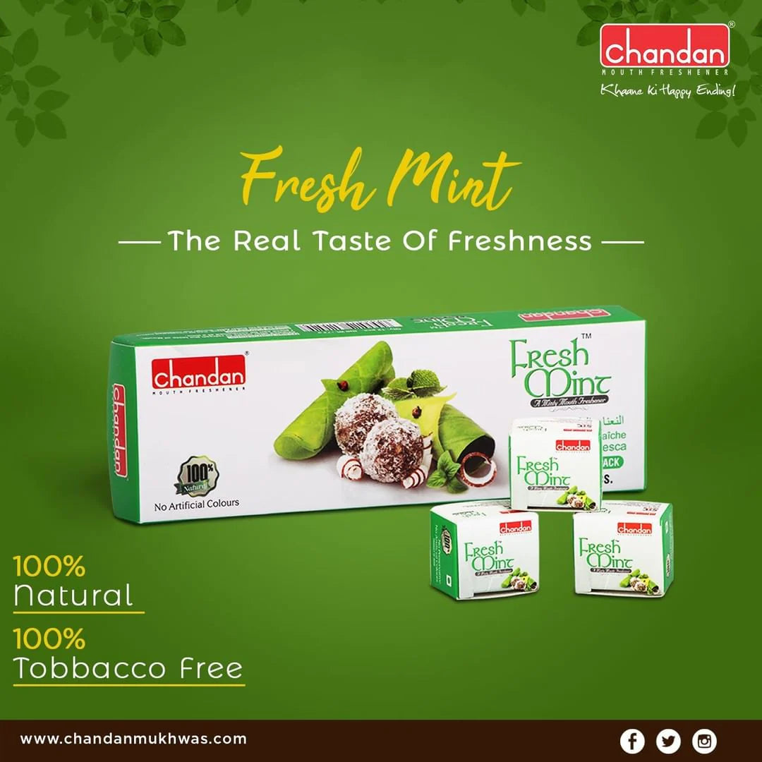 Chandan Fresh Mint Mouth Freshener