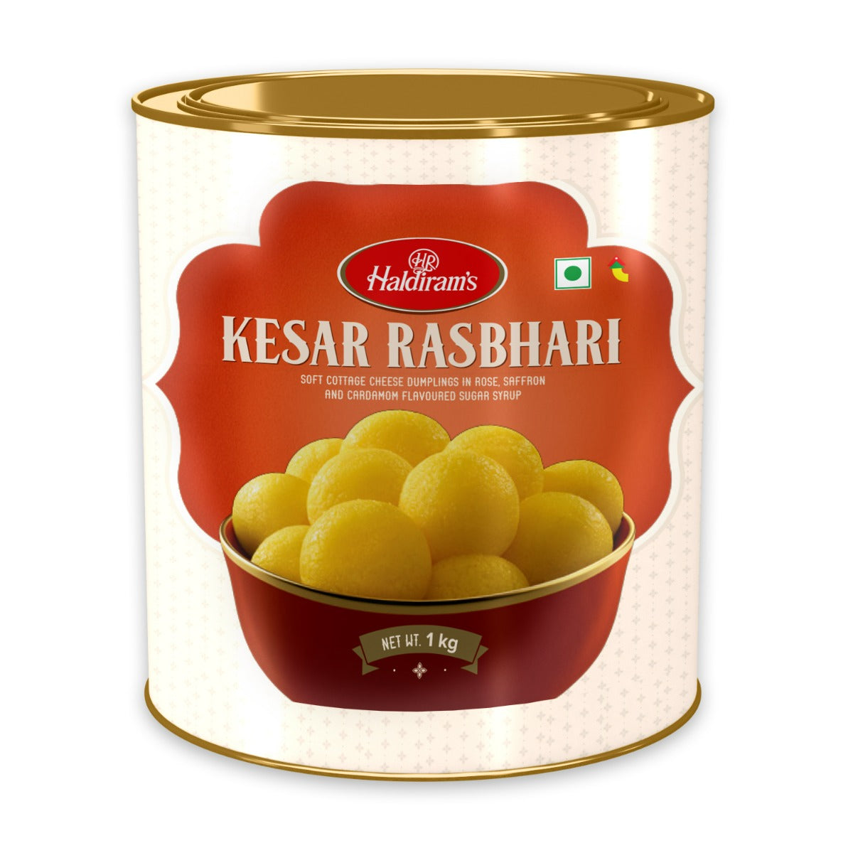 Haldiram Tin Kesar Rasbhari