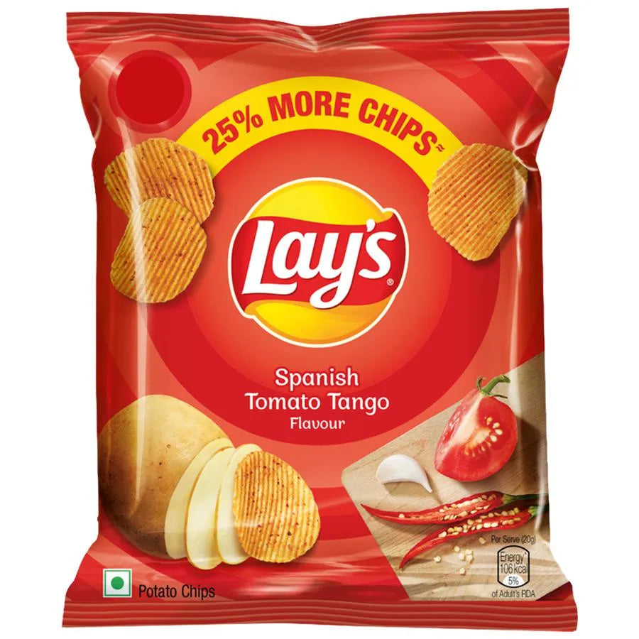 Lays Spanish Tomato Chips India- 50g