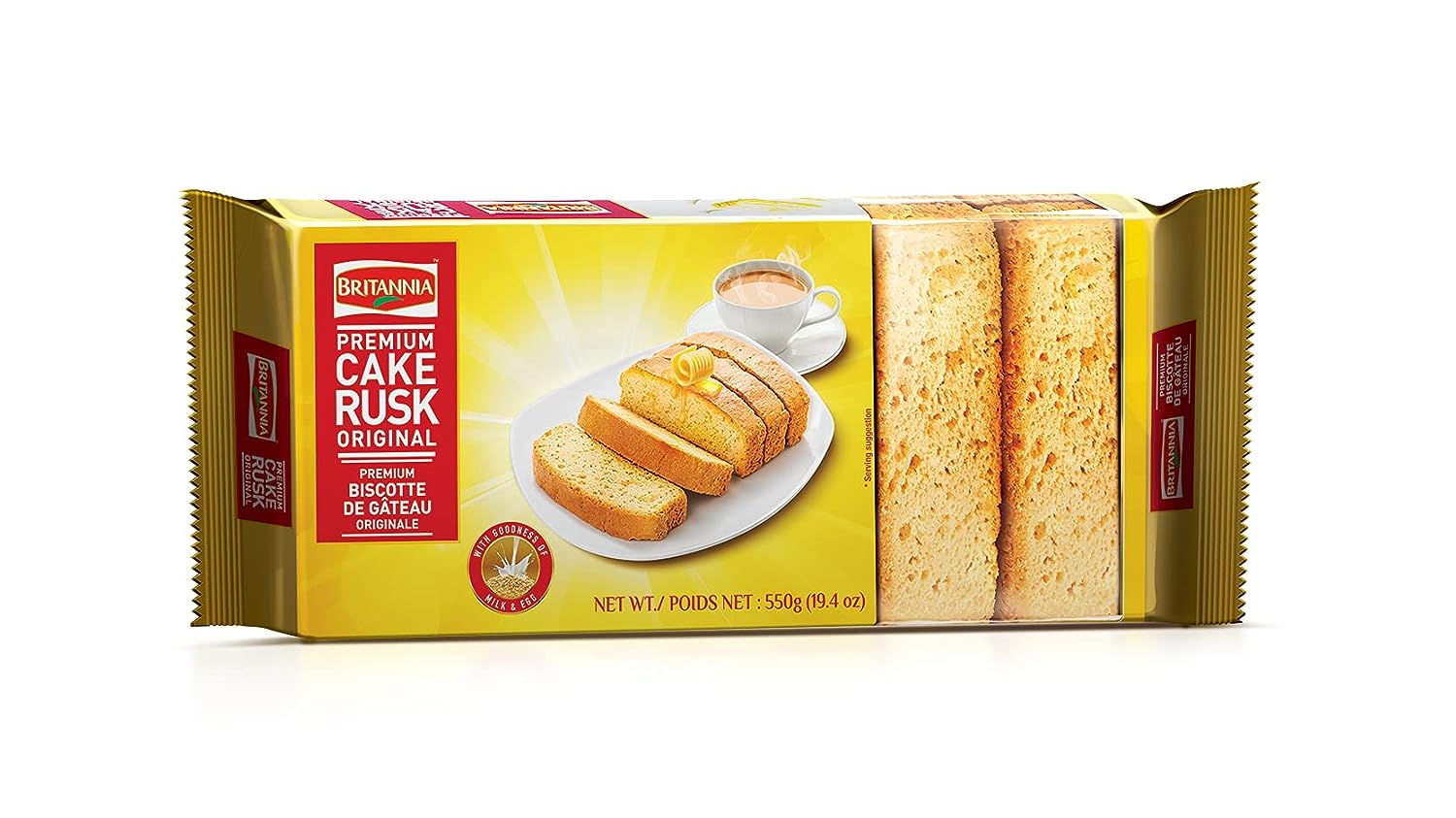 Britannia Cake Rusk- 550g