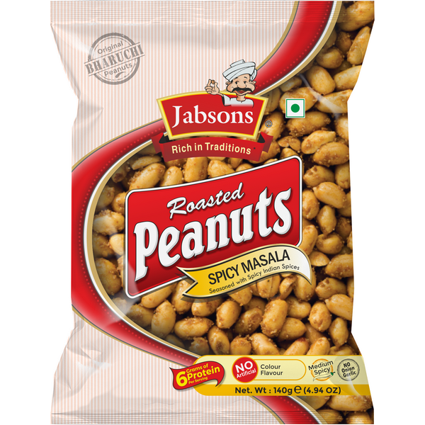 Jabsons Spicy Masala Roasted Peanuts