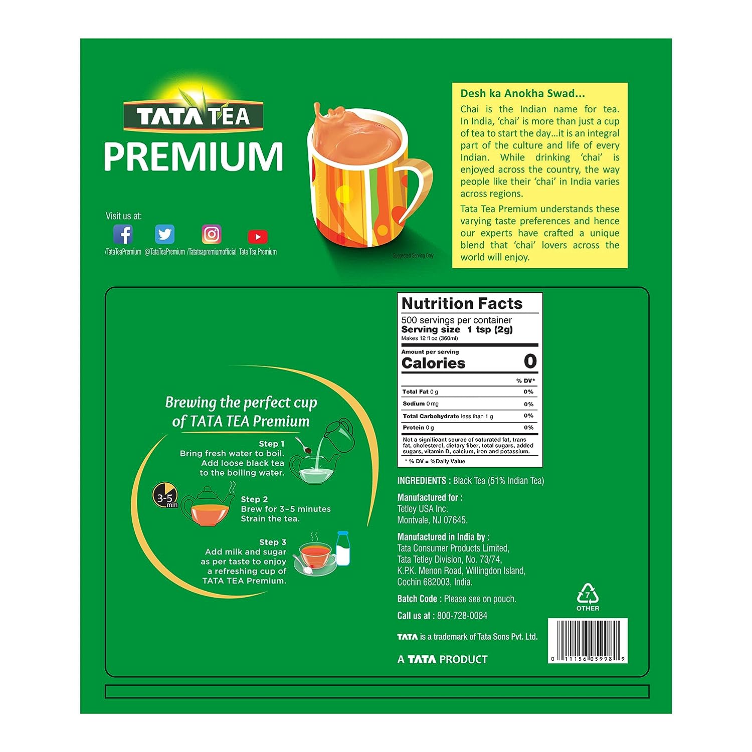 Tata tea Premium- 1kg